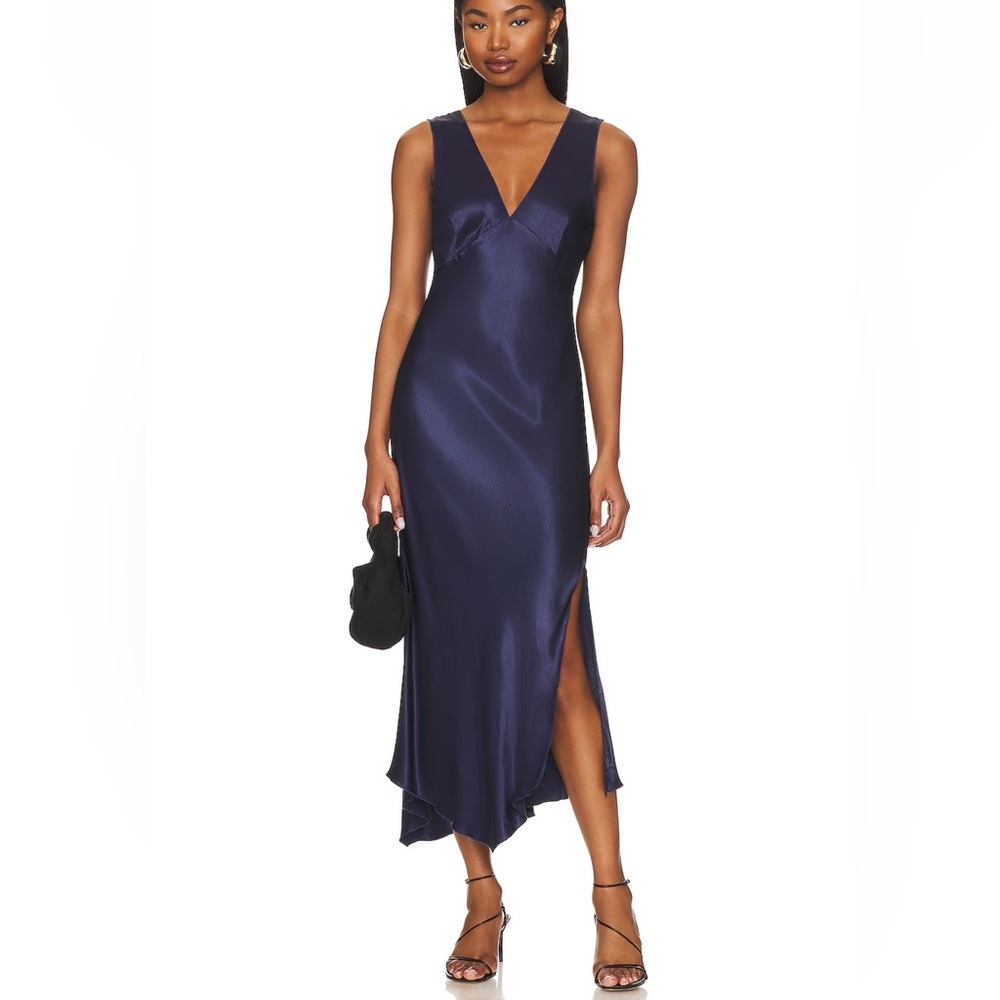 Rails Monique Dress - Elegant Navy Sleeveless Gown